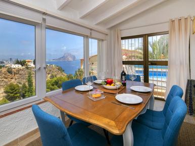 Gemütliches Ferienhaus : Region Calpe für 6 Personen