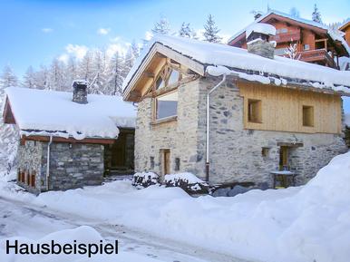 Gemütliches Ferienhaus : Region Crans Montana für 4 Personen