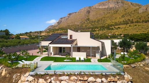 Gemütliches Ferienhaus : Region Castellammare del Golfo für 10 Personen