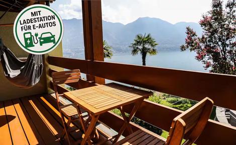 Gemütliches Ferienhaus : Region Tessin für 5 Personen