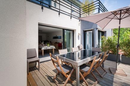 Gemütliches Ferienhaus : Region Bretagne für 12 Personen