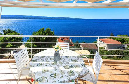  Für 5 Personen: Hübsches Apartment / Ferienwohnung in der Region Makarska Riviera