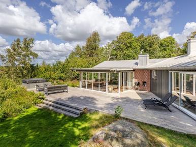 Gemütliches Ferienhaus : Region Långasand für 8 Personen