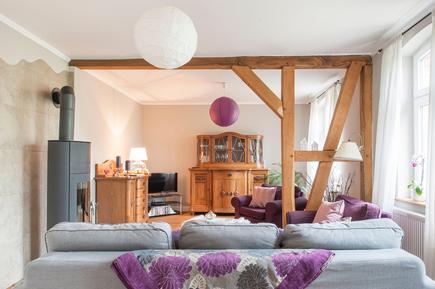 Gemütliches Ferienhaus : Region Brandenburg für 9 Personen