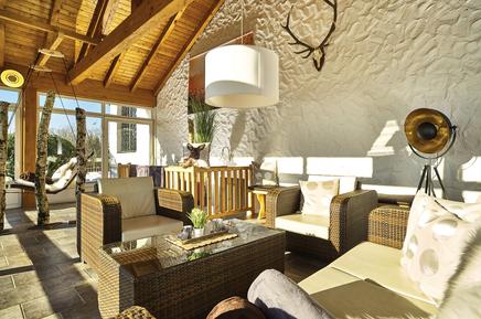 Gemütliches Ferienhaus : Region Langfurth für 8 Personen