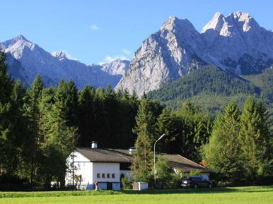 Gemütliches Ferienhaus : Region Grainau für 4 Personen