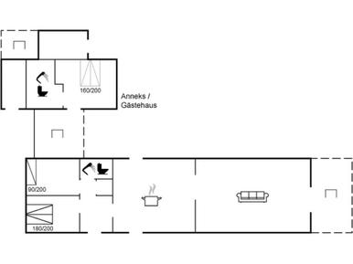 Gemütliches Ferienhaus : Region Seeland für 5 Personen