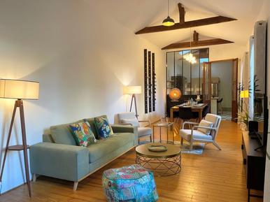 Gemütliches Ferienhaus : Region Aquitanien für 8 Personen