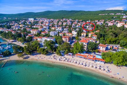  Für 5 Personen: Hübsches Apartment / Ferienwohnung in der Region Crikvenica