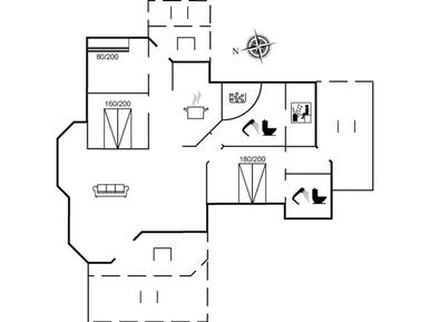 Gemütliches Ferienhaus : Region Dronningmølle für 6 Personen