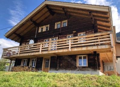 Gemütliches Ferienhaus : Region Lenk für 2 Personen