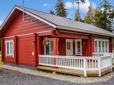 Finnische Seenplatte Ferienhaus mit Hund