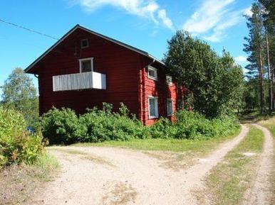 Finnisch Lappland Ferienhaus mit Hund