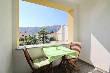  Für 3 Personen: Hübsches Apartment / Ferienwohnung in der Region Baška