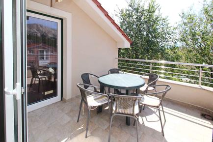  Für 6 Personen: Hübsches Apartment / Ferienwohnung in der Region Baška