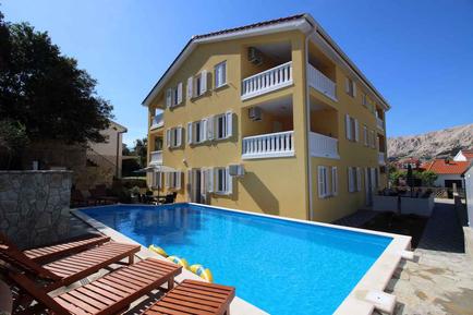  Für 4 Personen: Hübsches Apartment / Ferienwohnung in der Region Baška