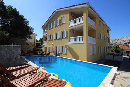  Für 2 Personen: Hübsches Apartment / Ferienwohnung in der Region Baška